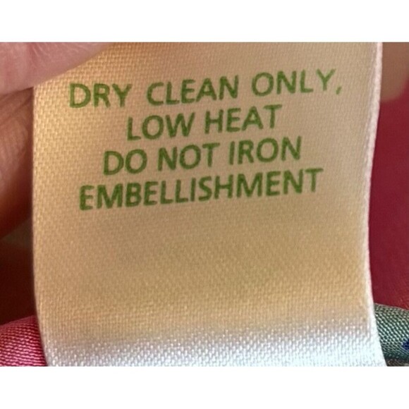 LILLY PULITZER Rogan She Sells Shells Silk Halter Top Women XS Stud Beach Resort - Picture 9 of 11